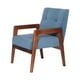 thumbnail image 2 of Sitial Munich Tela Velvet Azul Petroleo, 2 of 3