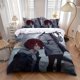 thumbnail image 1 of A bedding Featuring a Cute Girl from The Anime Game Arknights Consisting of 3pcs (1 Duvet Cover And 2 Pillowcases, 1 of 5
