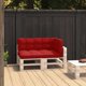 thumbnail image 1 of Juego de cojines VidaXL Pallet, 3 unidades, rojo, para sofá de jardín, 1 of 9