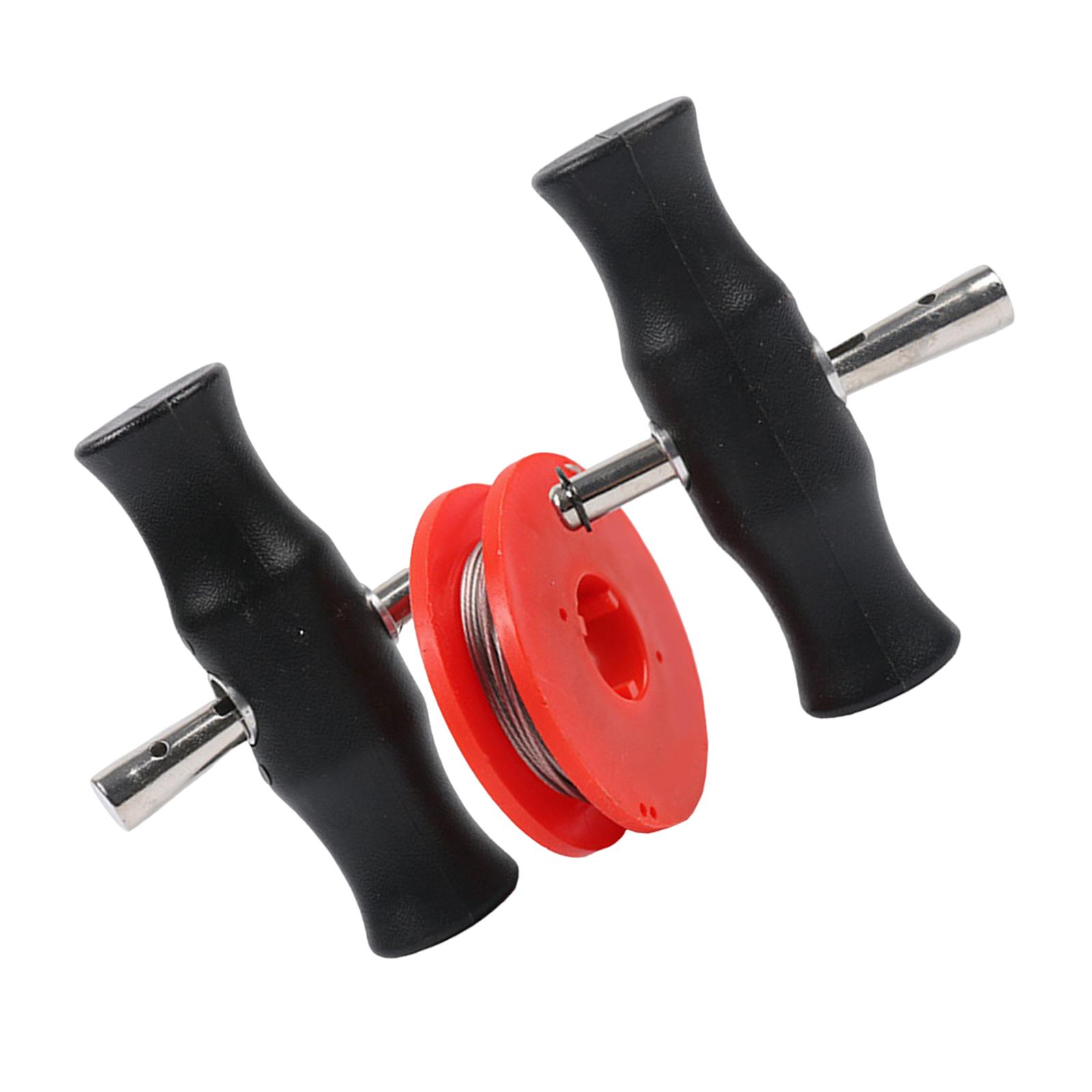Magideal - De Herramientas De Extracción De Parabrisas De Coche Con Alambre De Corte, Juego De Herramientas Profesional Para Quitar Cristales De Parabrisas,