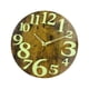 thumbnail image 1 of Reloj De Pared Luminoso Luces Nocturnas 12''/30cm Creativo Para El Dormitorio Del Hogar, 1 of 3