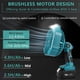 thumbnail image 3 of Ventilador para Bosch Batería de 18V, Ventilador a Batería con Función de Linterna LED, Control Remoto, Temporizador de 4 H, Ventilador Portátil sin Cable para el Lugar de Trabajo, Ventilador Reca..., 3 of 6