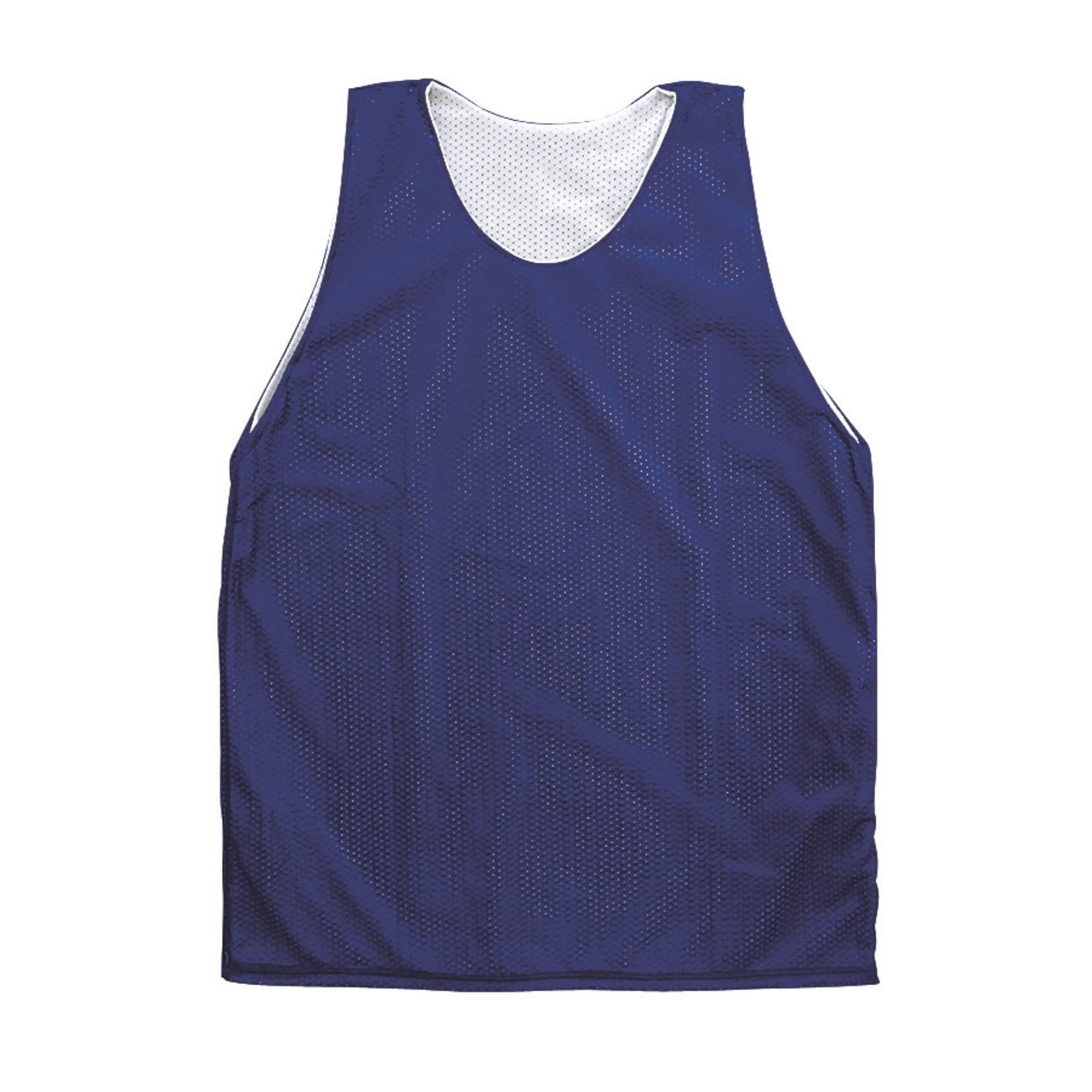 Camiseta Reversible De Lacrosse Martin Sports Para Adultos, Talla 2x, Azul/blanco