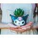 thumbnail image 4 of Mini macetero Toynk Sanrio Kuromi Smiling Head con suculentas, 4 of 8