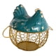 thumbnail image 4 of Cesta Para Huevos De Gran Capacidad, Cesta Rústica Para Recolección De Huevos, Recipiente Para Huevos De Cocina Dorado, 4 of 5