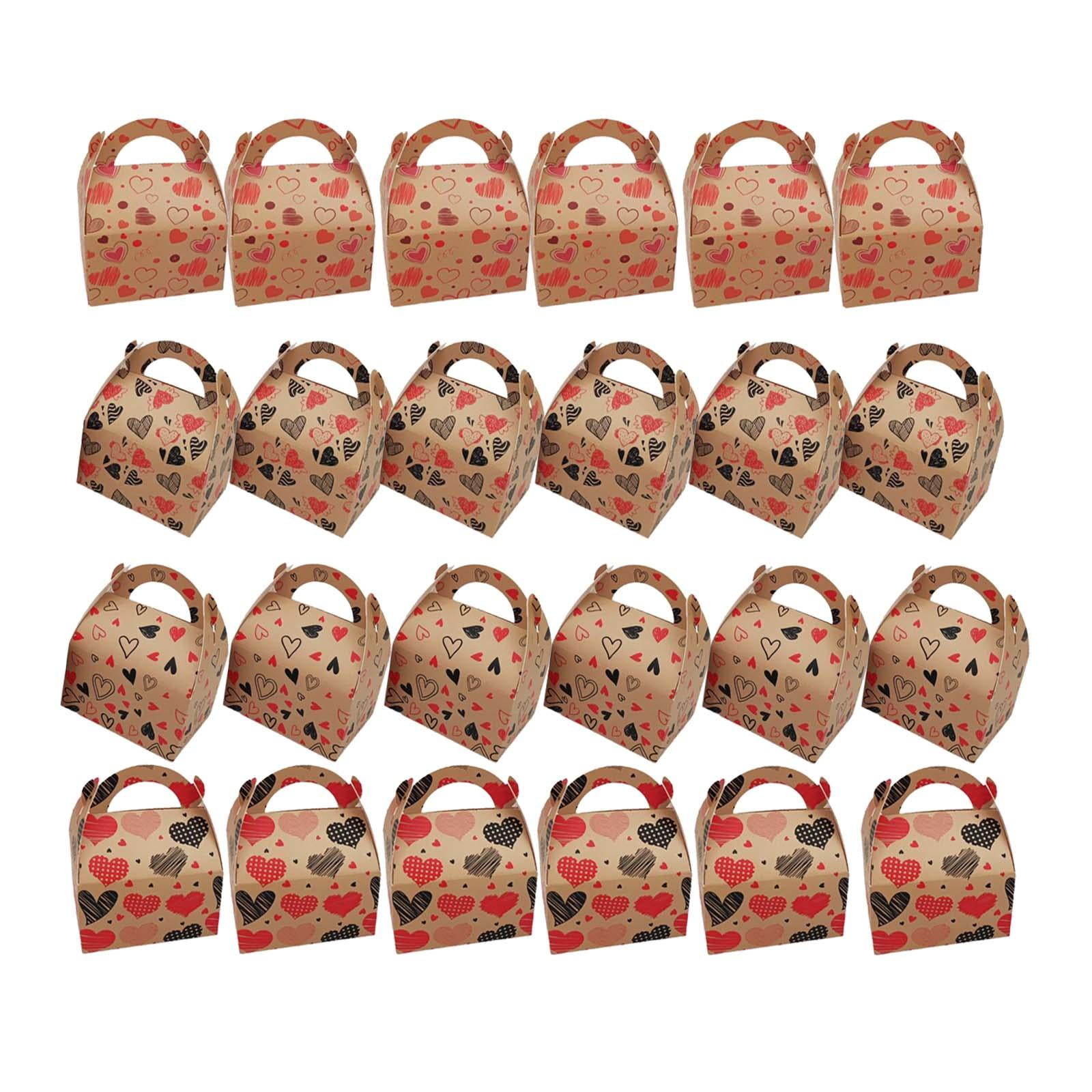 Bothyi - 24 Cajas De Cartón Para Dulces Del Día De San Valentín, Regalo De Graduación, Vacaciones