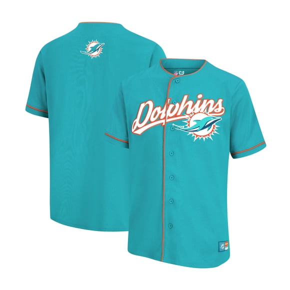 Camiseta de Malla de Béisbol Ultra Game Miami Dolphins Mediana