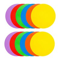 Ioensy - Marcadores De Puntos De Entrenamiento De 9 Pulgadas, Conos Planos Para Práctica De Baloncesto, Fútbol Y Baile, 12 Unidades