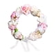 thumbnail image 2 of Guirnalda De Rosas, Guirnalda Floral Falsa Para Tocado De Boda, Puerta Delantera De Granja, Color Blanco, 2 of 5