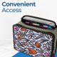 thumbnail image 3 of Carpeta con anillas Case It de 600 hojas 7,6 cm – Flores Divertidas, 3 of 5