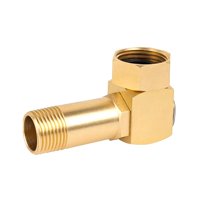 Magideal - Adaptador De Manguera De Jardín, Conector De Codo Giratorio, Adaptador De Tubería, Herramienta De Jardín, Accesorio De 360 Grados, Pieza De Repuesto