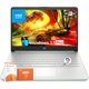 thumbnail image 1 of Laptop HP de 14 pulgadas para estudiantes y negocios, Intel N150, 4 GB de RAM, 384 GB, 1 of 8