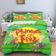 thumbnail image 1 of Phineas and Ferb Quilt Cover, Cartoon Printed Polyester Duvet for Children Bedroom, Anime, Cozy Room Bedding, Various Sizes, 1 of 5