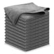 thumbnail image 1 of Paño De Limpieza De Microfibra Gris 12 Paquetes 32 X 32 Cm, 1 of 6