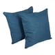 thumbnail image 1 of Cojín Blazing Needles para interiores y exteriores, cuadrado, azul mar, 1 of 2