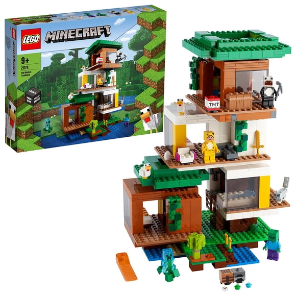Kit de construcción LEGO Minecraft The Modern Treehouse 21174