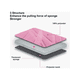 thumbnail image 3 of Funda Cubre Asiento 9 pcs Rosa Auto, 3 of 3