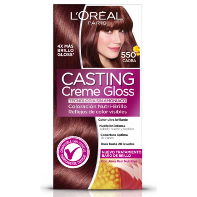 Coloración Cabello Creme Gloss 550 Caoba Casting