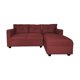 thumbnail image 1 of Seccional Chaiselong Mateo 3-2 Cuerpos Rojo, 1 of 5