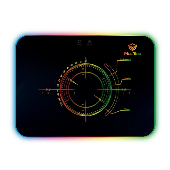 Mouse Pad Gamer Backlit Rgb Mt-p010
