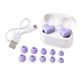 thumbnail image 3 of Auriculares Inalámbricos Cancelación De Ruido En Forma De Corazón Para Entrenamiento Oficina Negocios Púrpura, 3 of 5