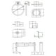 thumbnail image 2 of Kit Accesorios Baño Mossini 5 Piezas 5 piezas Metal Stretto Kit accesorios Mossini Cromo, 2 of 2