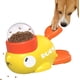 thumbnail image 1 of Comedero lento interactivo 2 en 1 para perros y juguete de rompecabezas para estimulación mental. Dispensador de golosinas con forma de pato para perros pequeños y medianos. Comederos lentos para una, 1 of 5