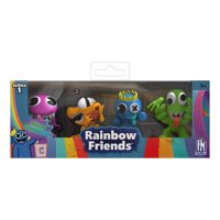 Rainbow Friends - Paquete De 4 Minifiguras