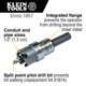 thumbnail image 2 of Cortador de agujeros Klein Tools 31852, resistente, 22 mm, carburo, 2 of 8