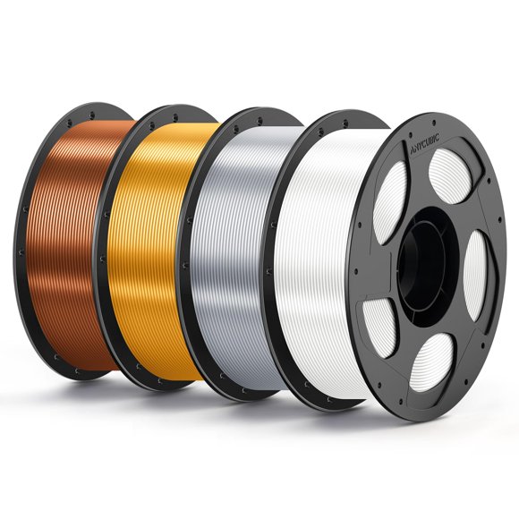 Filamento ANYCUBIC 4 kg Silk PLA 1,75 mm – Set de 4 colores