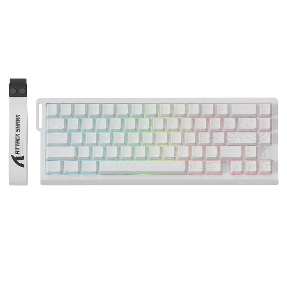 Attack Shark X68 Pro HE Wireless White