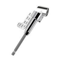 Ioensy - Adaptador De Taladro En Ángulo Recto De 105 Grados, Resistente Y Compacto, Con Toma Para Taladro En Ángulo Recto