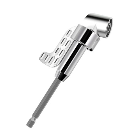 Ioensy - Adaptador De Taladro En Ángulo Recto De 105 Grados, Resistente Y Compacto, Con Toma Para Taladro En Ángulo Recto