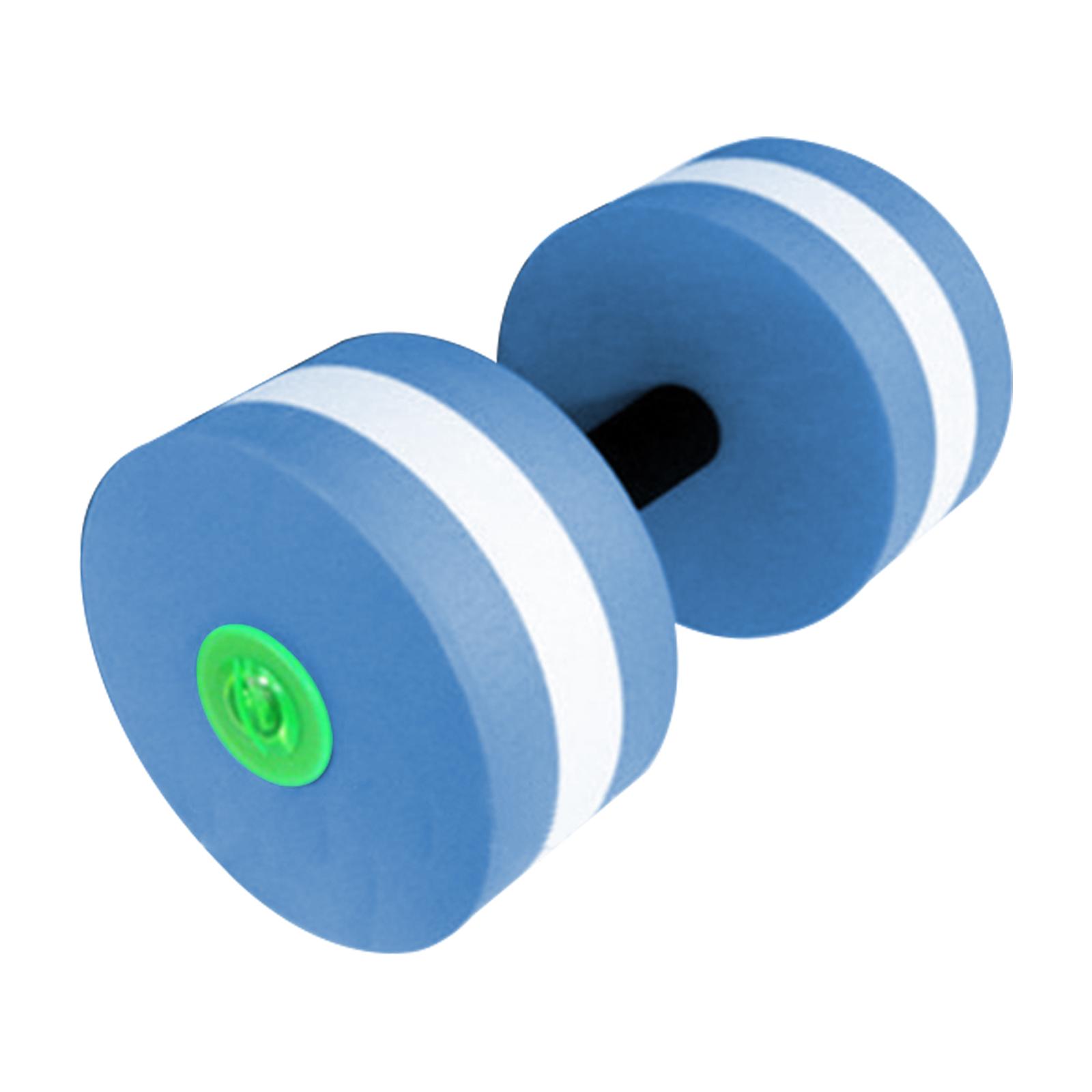 Magideal - Ejército Acuático Ejercicio Acuático Dumbell Natación Barra De Barra Hombres Mujeres Mujeres De Agua Para Entrenamientos Aeróbicos De Agua Deportes De Azul