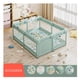thumbnail image 3 of Corral Gimnasio de Juego Bebé con alfombra Basquet y Juegos Verde, 3 of 3