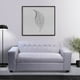 thumbnail image 3 of Sofa Dos Cuerpos Lino Gris Claro, 3 of 3