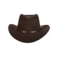 thumbnail image 1 of Sombrero Scala Classico de fieltro plegable color chocolate talla pequeña, 1 of 5
