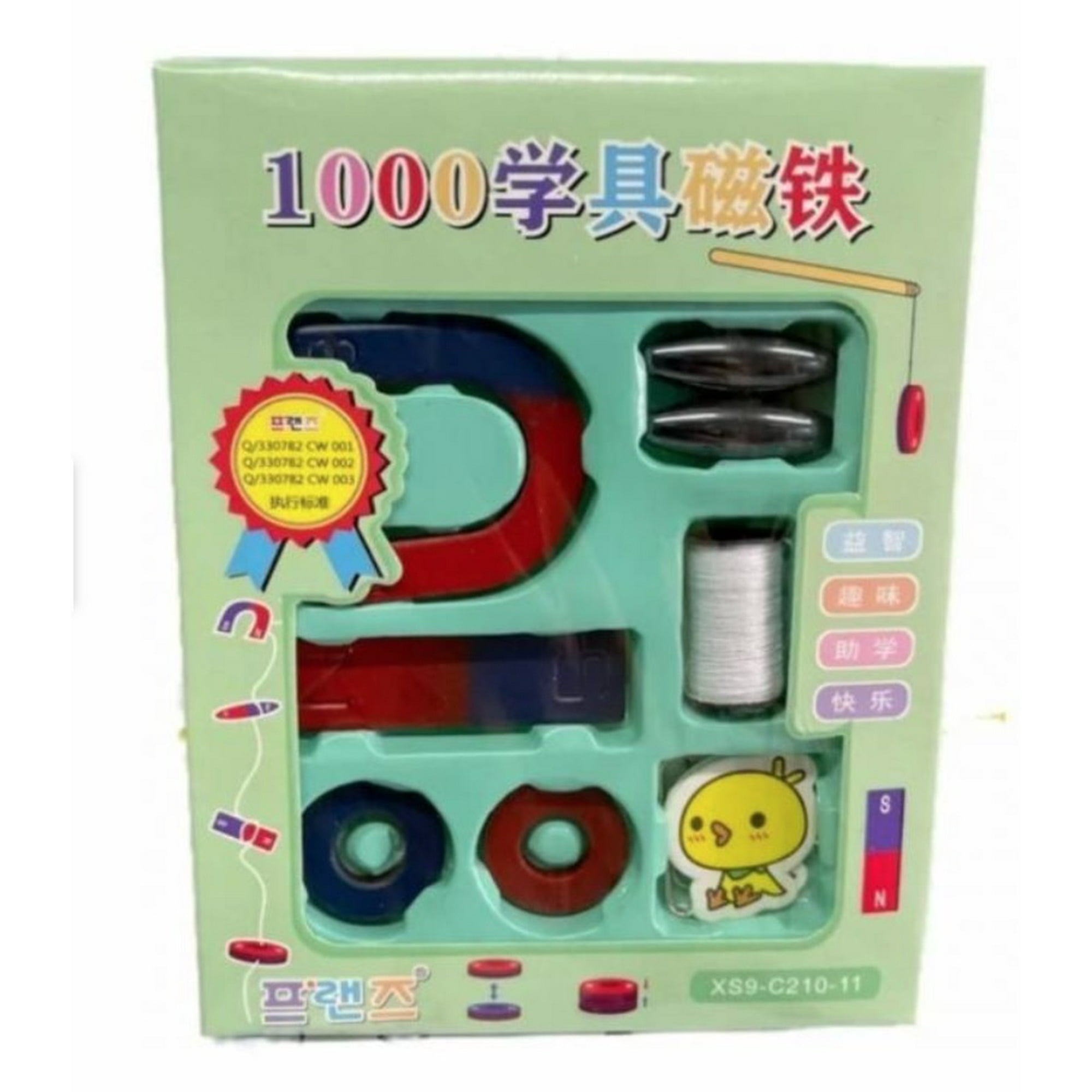 Tomasstore - Kit Didáctico Imanes 11 Piezas