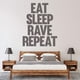 thumbnail image 2 of Decomural Eat Sleep Rave Repeat Fat Boy Slim WS-34171, 2 of 2