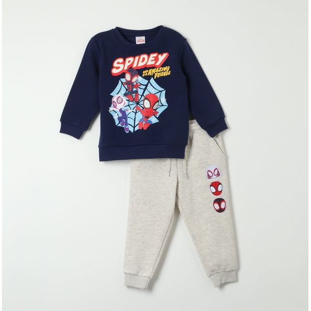 Buzo Niño Spiderman Bff Azul Marvel