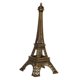 thumbnail image 2 of Retro Aleación De Bronce Tono París Torre Eiffel Estatua Estatua Estatua 25cm, 2 of 3