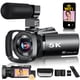 thumbnail image 1 of Cámara de vídeo Anteam 5K, 64 MP, WiFi, vlogging, zoom 8X, 3.5 pulgadas, 1 of 9