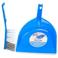 Aileda Pala Mini Con Escobillon Para Limpieza Kit Azul 21.5X31Cm