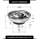 thumbnail image 4 of Colador para fregadero HIGHCRAFT de acero inoxidable de 8,25 cm, 4 of 9