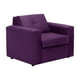thumbnail image 2 of Sofa Vivo 1c Felpa 30 Morado, 2 of 5