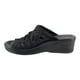 thumbnail image 4 of Sandalia Mujer Bzees Susie Negro negro 38.5, 4 of 4