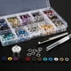 thumbnail image 5 of Kit de ojales metálicos Meifuly, 600 piezas, 12 colores, con herramienta de instalación, 5 of 8