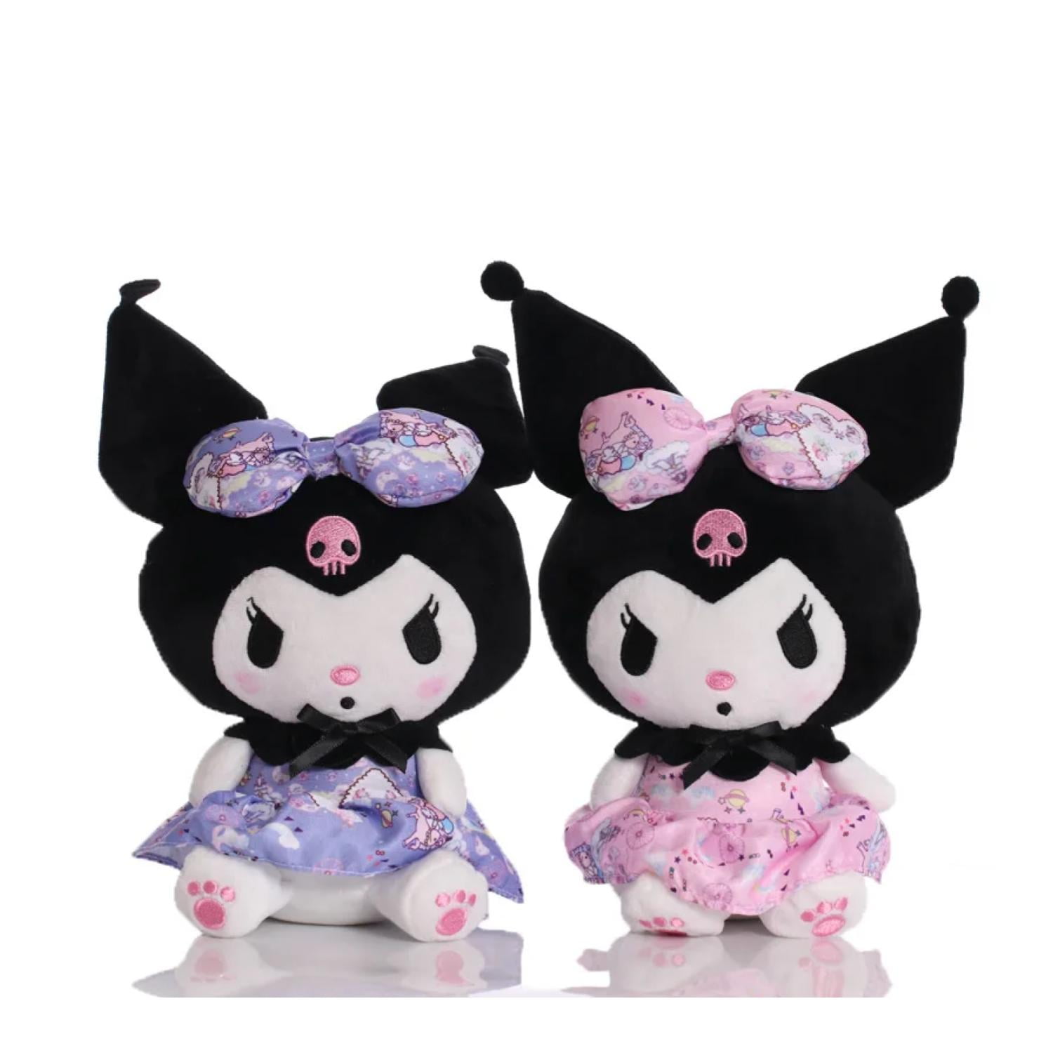Total E-commerce - Juguete Pack 6 Peluches Llaveros Kuromi 13cm Infantiles