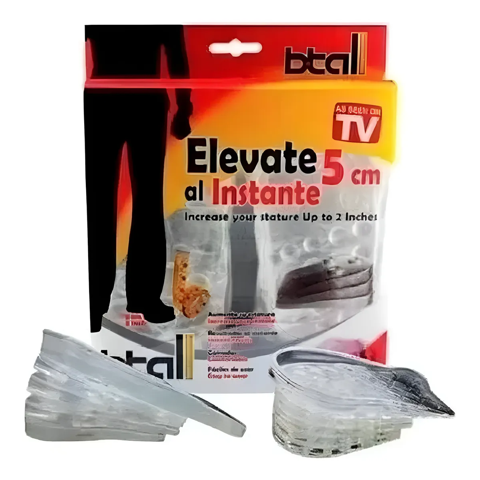 Movi - Plantilla Aumenta Estatura Crece Hasat 5 Cm !