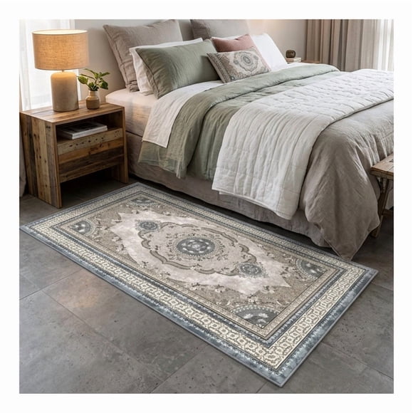 Alfombra Bajada Cama Estampada 60x100 cm Setenil